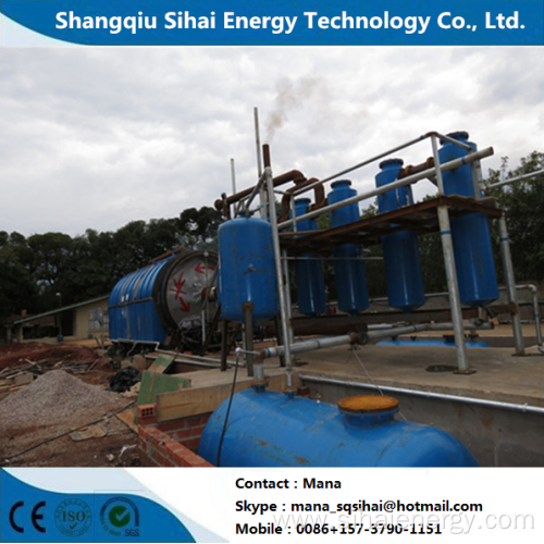 Smallest Capacity Pyrolysis Plant with Waste Plastic